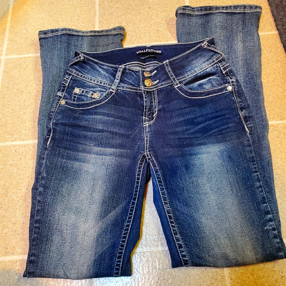 Wallflower Bootcut Sparkly Jeans size 1